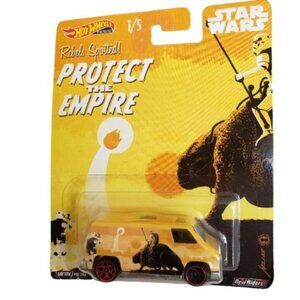 Hot Wheels Star Wars Super Van Die-Cast 1/5 Yellow "Protect The Empire" Design